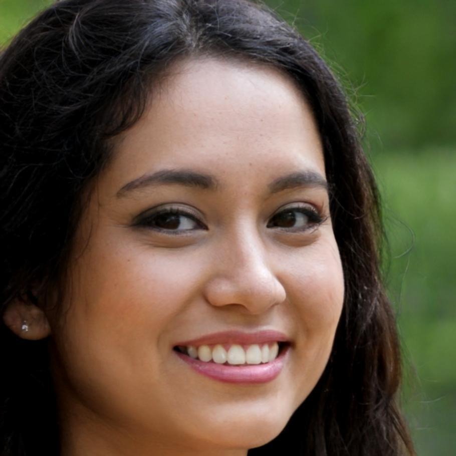 María González, estudiante de presupuestos personales
